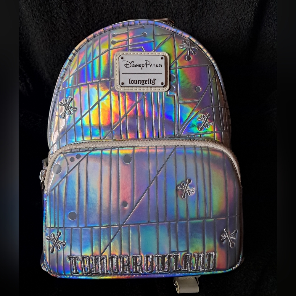 Disney Parks Tomorrowland Loungefly Mini Backpack